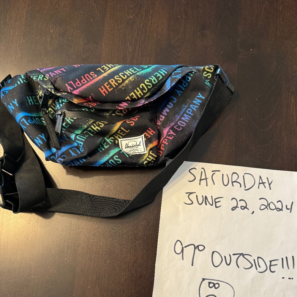 Herschel Supply Co. NEW WITHOUT TAGS Limited Edition Neon Hip Pack (Belt Bag)